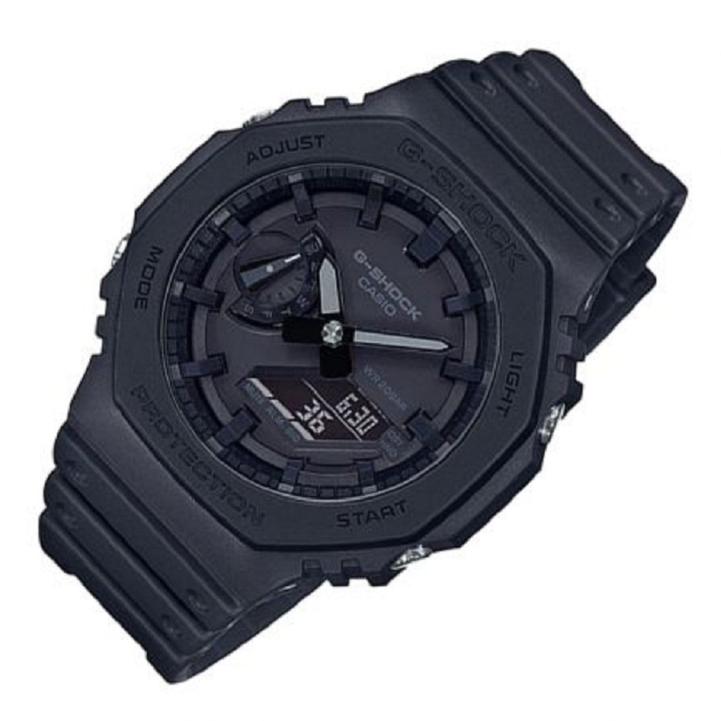 Casio G-shock GA-2100-1A1 Digital Analog Rubber Strap Watch For Men