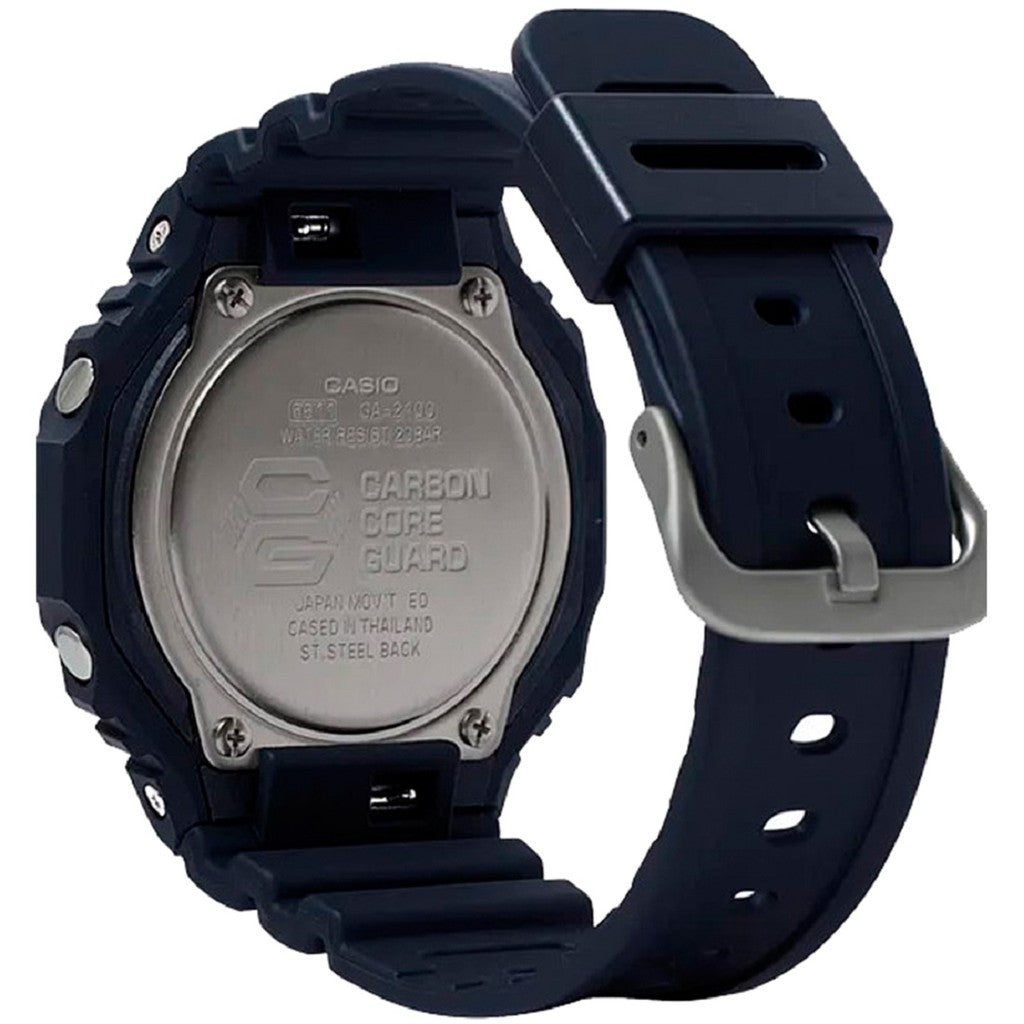 Casio G-shock GA-2100-1A1 Digital Analog Rubber Strap Watch For Men