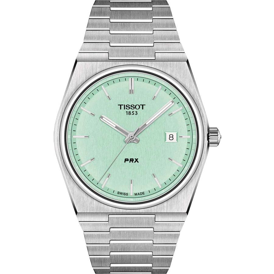 In stock  PRX Quartz fashion  Steel Men's Watch T137.410.11.041.00