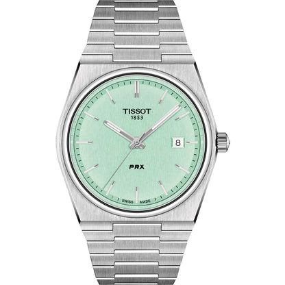 In stock  PRX Quartz fashion  Steel Men's Watch T137.410.11.041.00